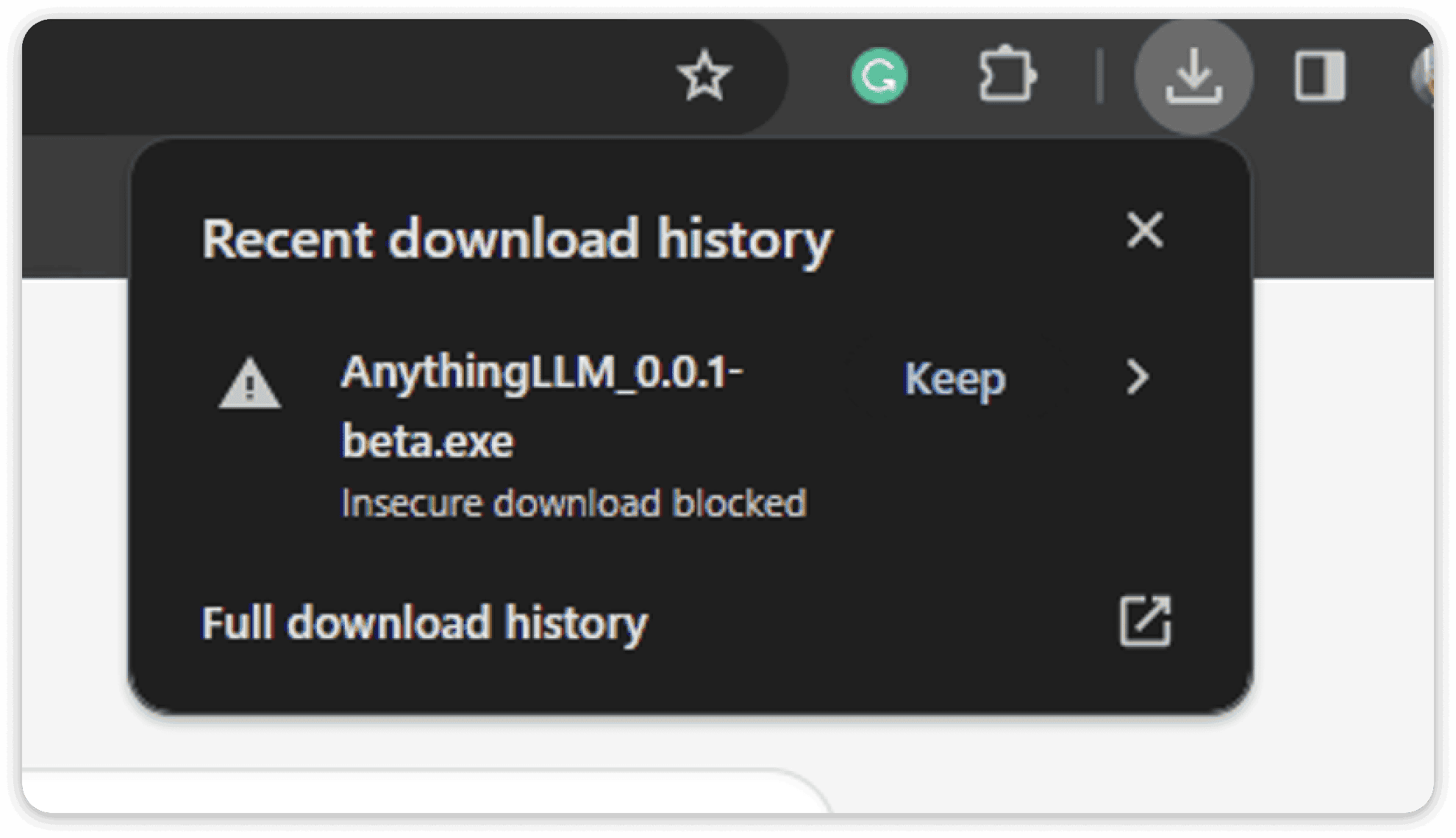 Methodius AI Windows Install Browser Warning