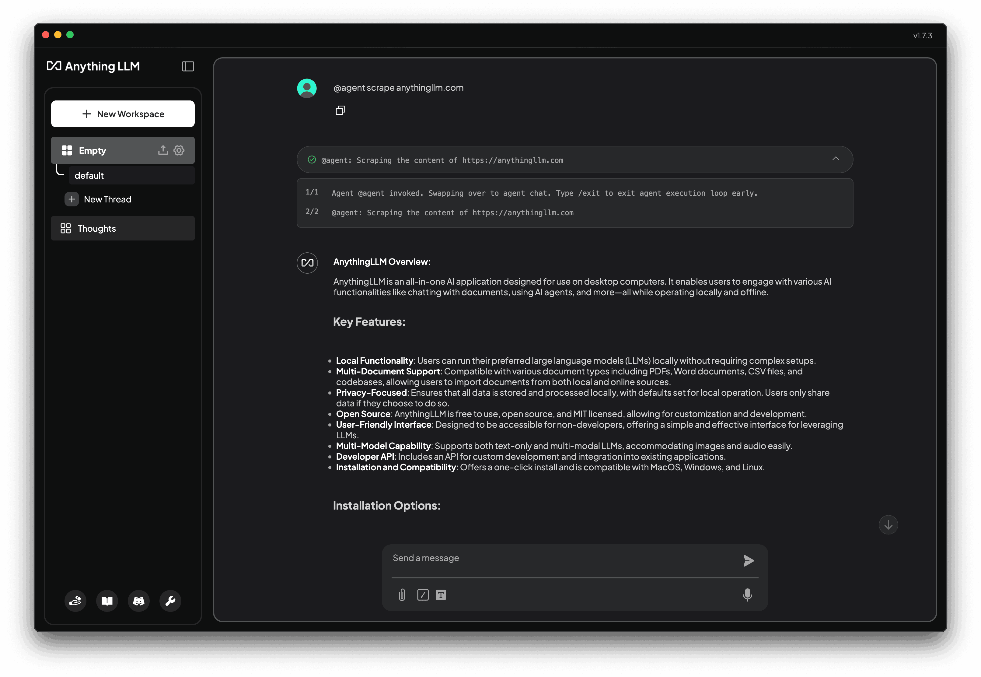 Methodius AI Agent UI